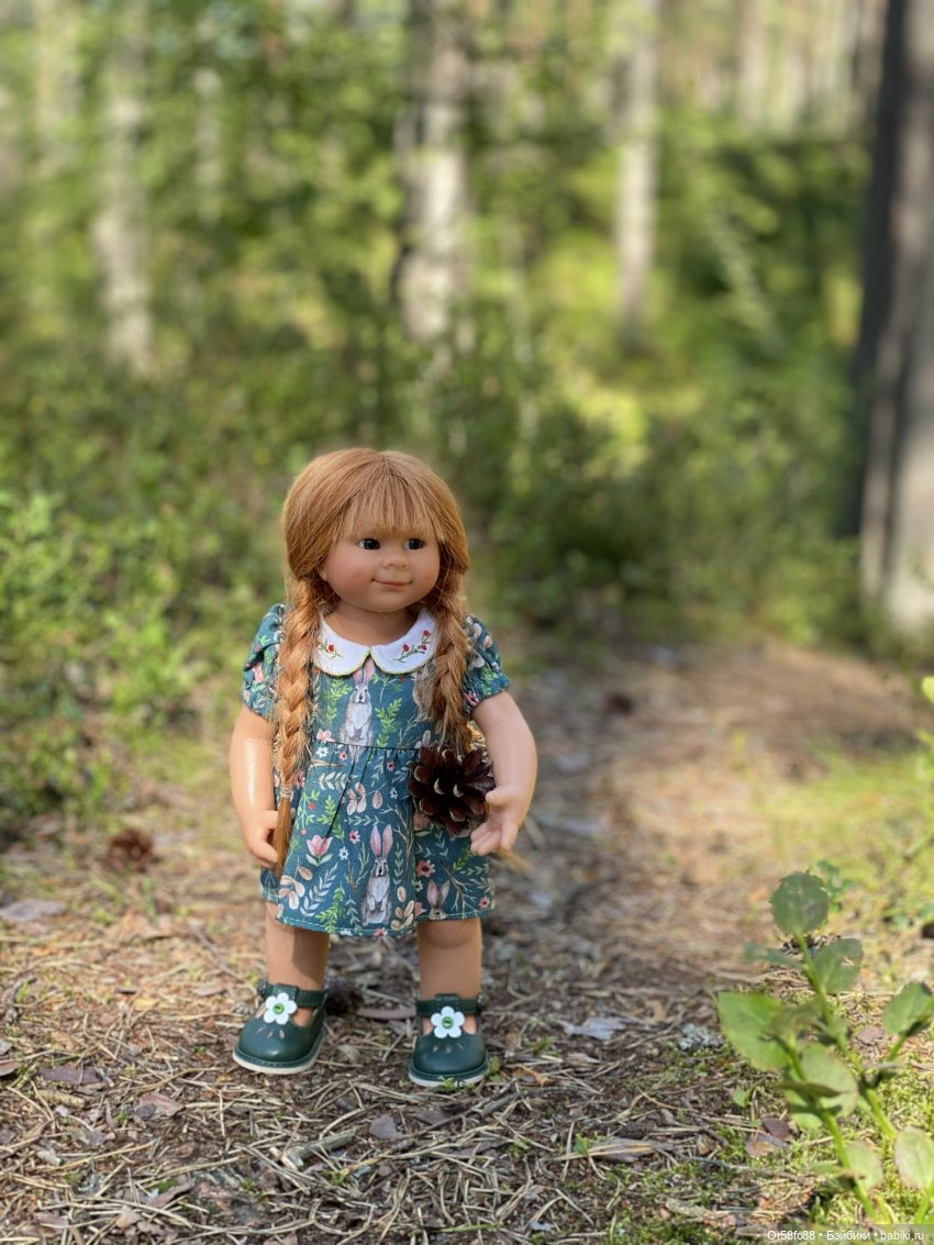 Моя коллекция кукол. Часть 3.2. Wichtel от Rosemarie Muller. Даша и Даринка (фото 2)