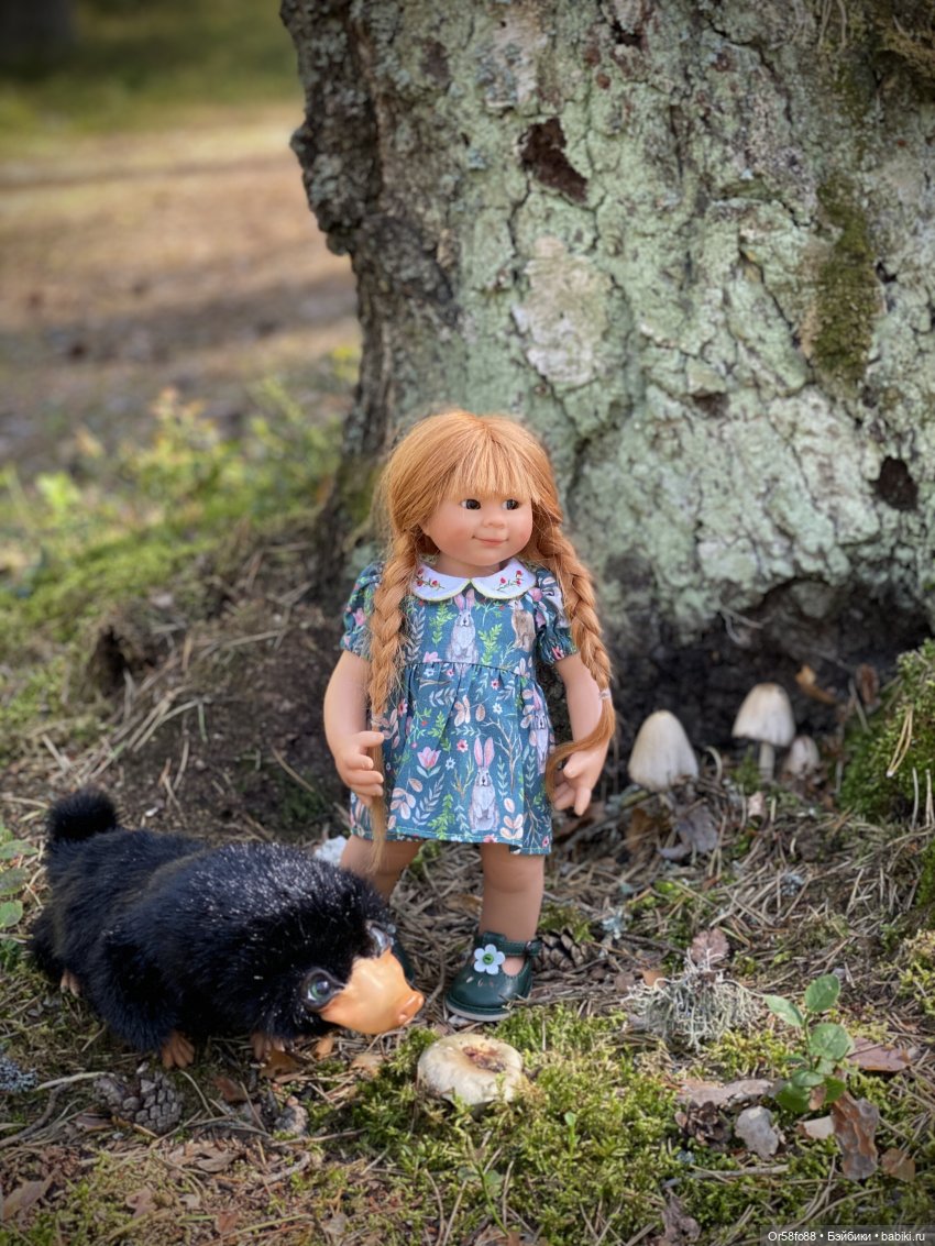 Моя коллекция кукол. Часть 3.2. Wichtel от Rosemarie Muller. Даша и Даринка (фото 9)