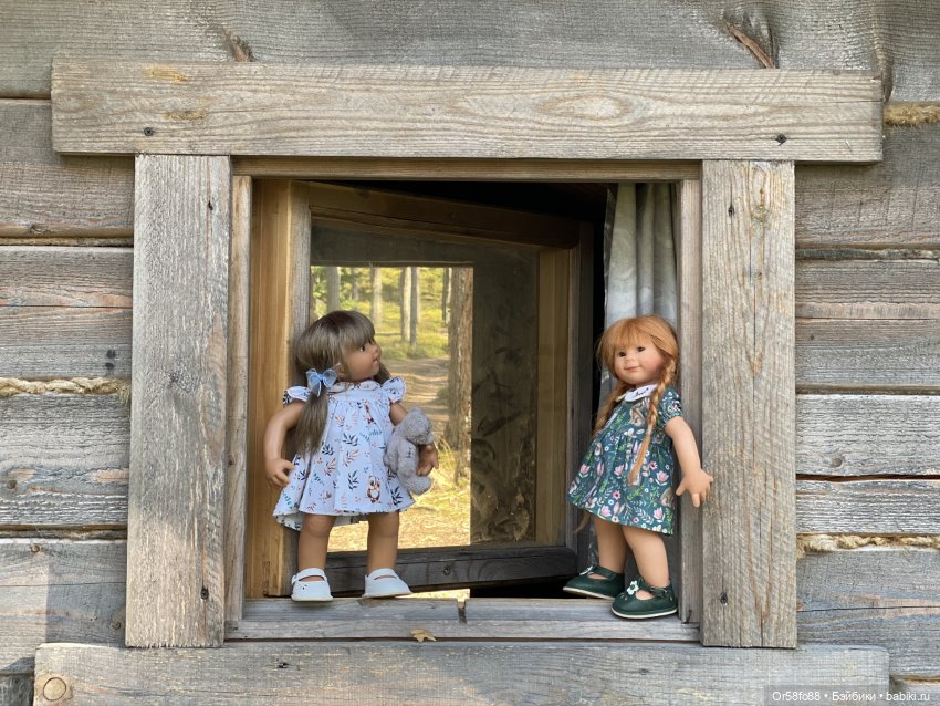 Моя коллекция кукол. Часть 3.2. Wichtel от Rosemarie Muller. Даша и Даринка