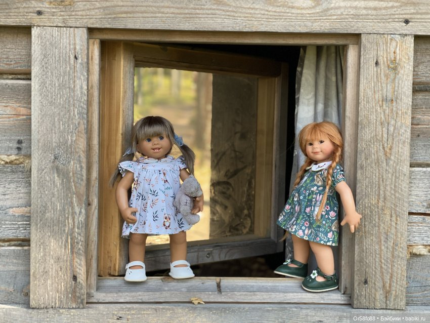 Моя коллекция кукол. Часть 3.2. Wichtel от Rosemarie Muller. Даша и Даринка