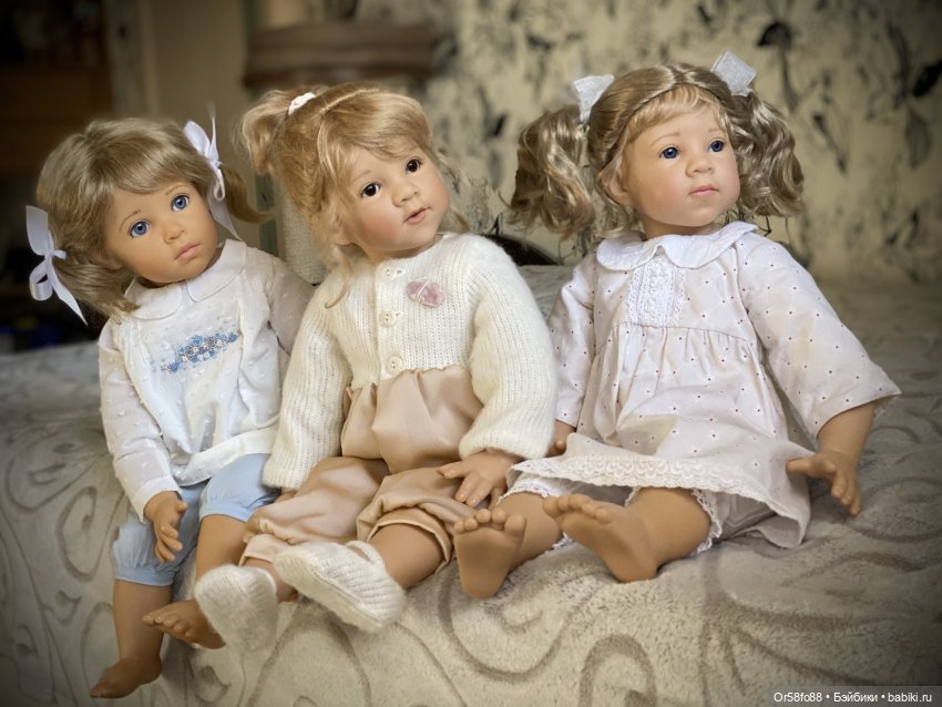 Моя коллекция кукол. Часть 7. Куклы от Elisabeth Lindner