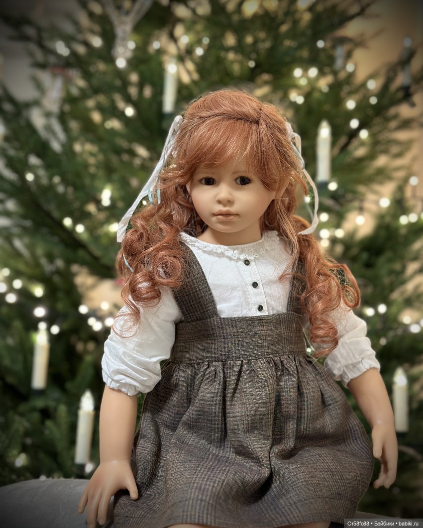 🎄🎄🎄 Мои куклы от Heidi Plusczok у новогодней ёлочки