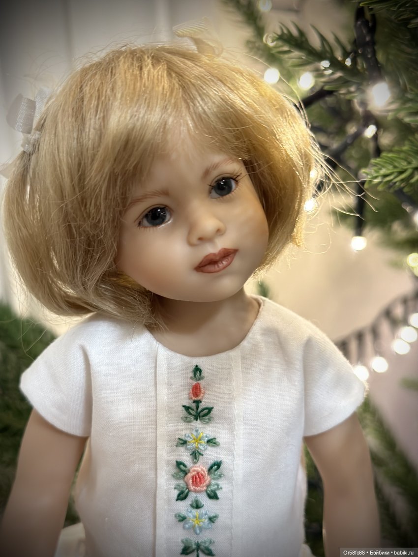 🎄🎄🎄 Мои куклы от Heidi Plusczok у новогодней ёлочки (фото 6)