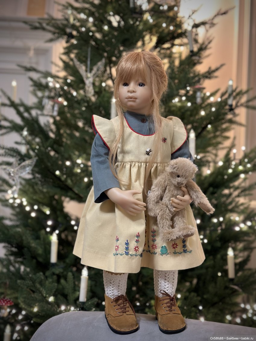 🎄🎄🎄 Мои куклы от Heidi Plusczok у новогодней ёлочки (фото 9)