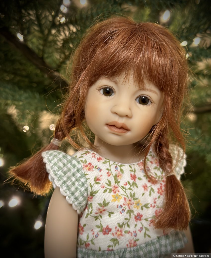 🎄🎄🎄 Мои куклы от Heidi Plusczok у новогодней ёлочки (фото 3)