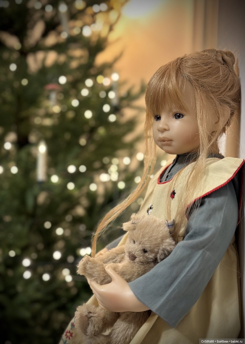 🎄🎄🎄 Мои куклы от Heidi Plusczok у новогодней ёлочки (фото 8)