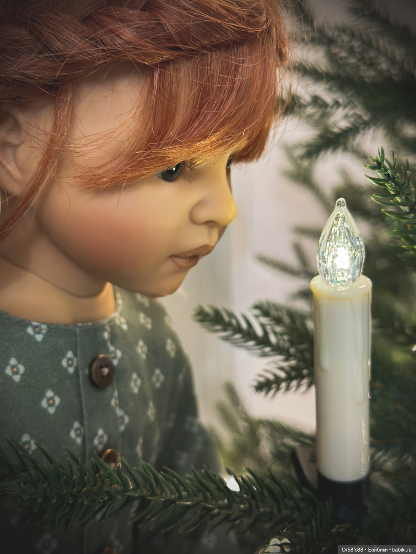 🎄🎄🎄 Мои куклы от Heidi Plusczok у новогодней ёлочки