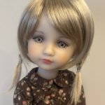 Парик для кукол размер 8-9