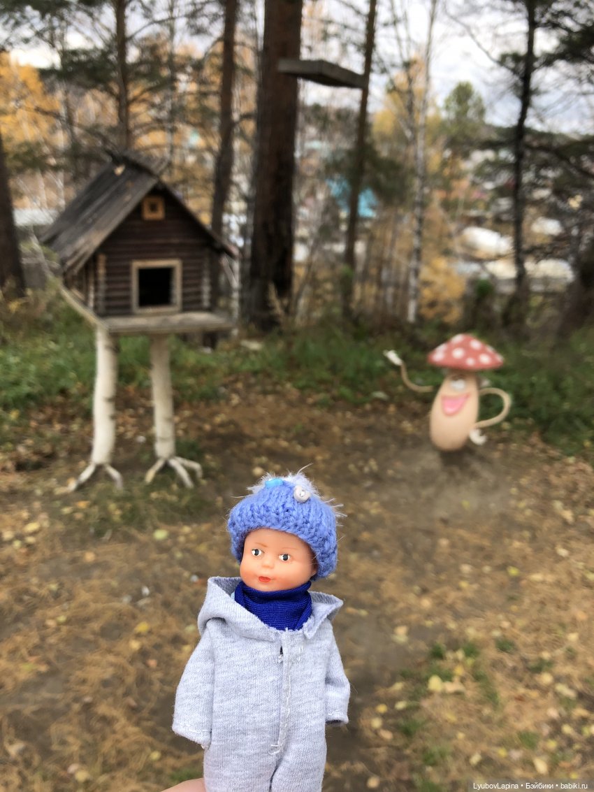 Артёмка на прогулке — Игровые куклы разных производителей (Разное): редкие бренды