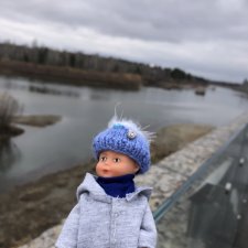 Артёмка на прогулке