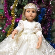 бальное платье для кукол Готц 48 50 см, Мэри энд Френд 52 см