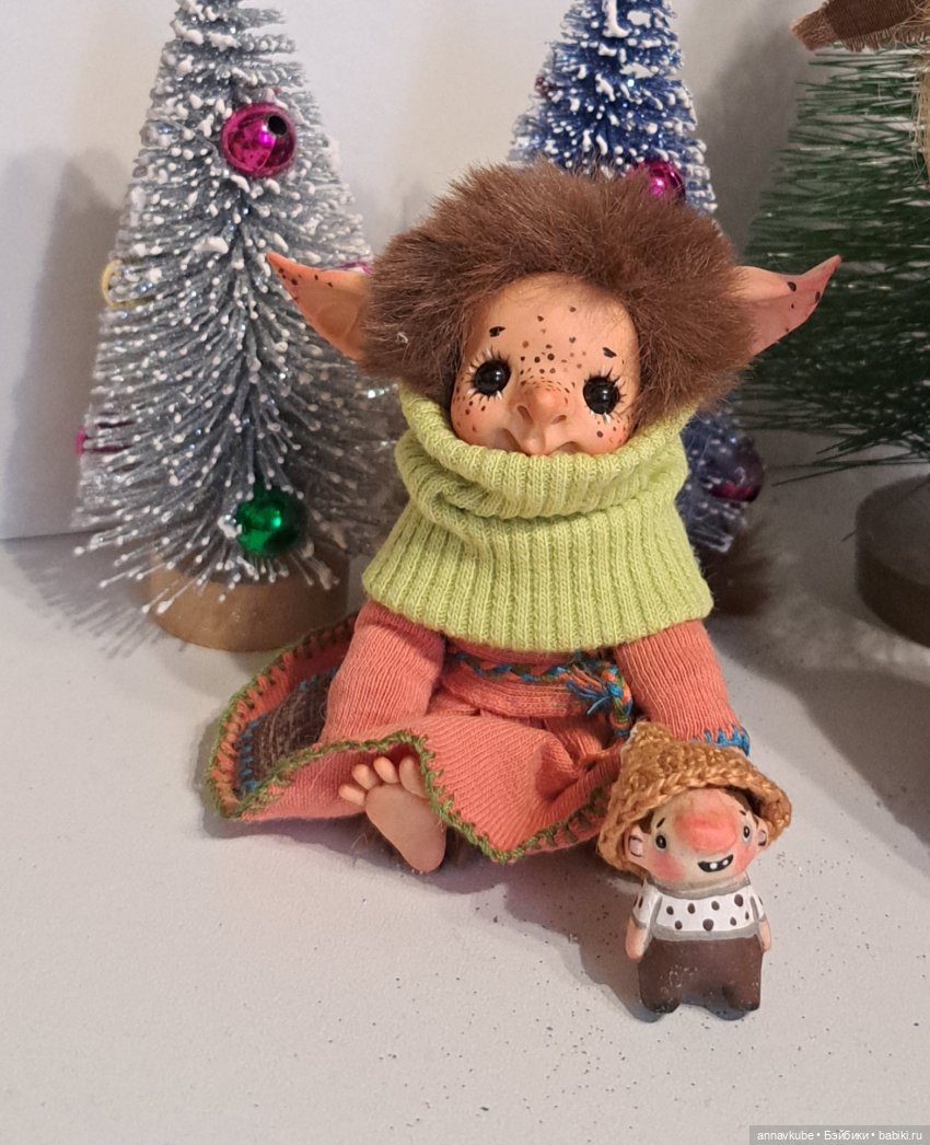 Пора убирать елки — Домашние фото авторских кукол: личные коллекции (фото 4)