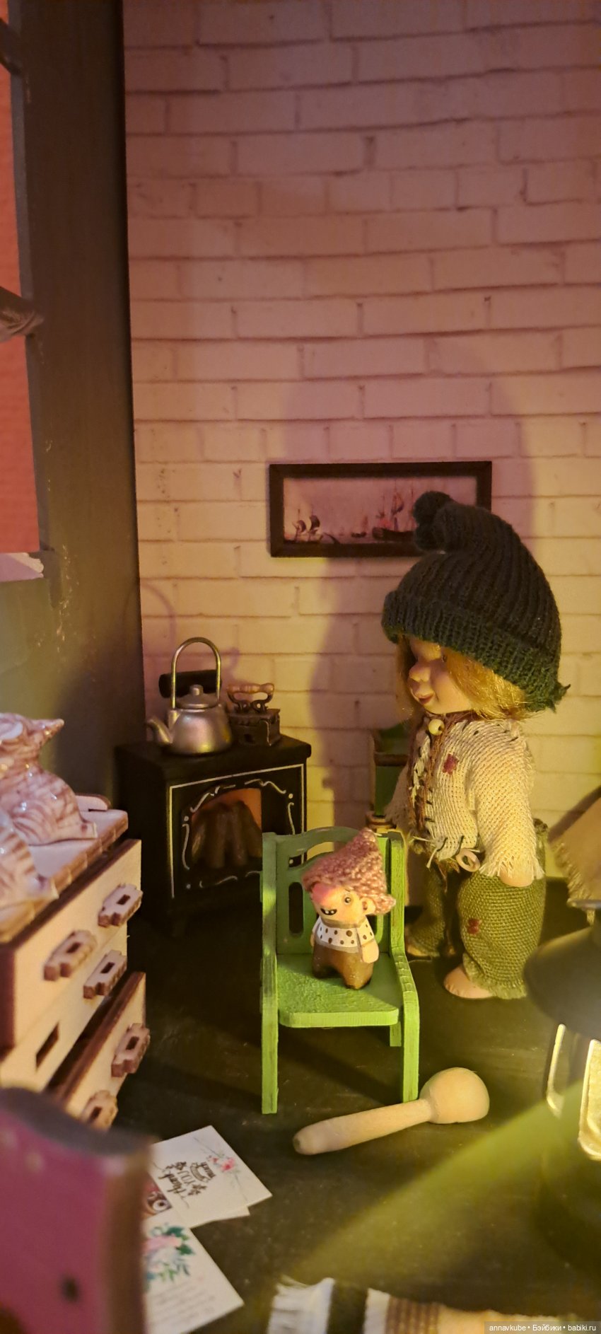 Пора убирать елки — Домашние фото авторских кукол: личные коллекции (фото 7)