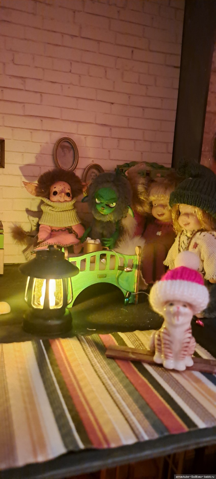 Пора убирать елки — Домашние фото авторских кукол: личные коллекции (фото 10)