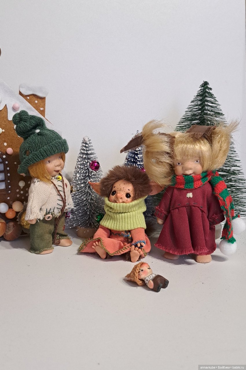 Пора убирать елки — Домашние фото авторских кукол: личные коллекции (фото 2)