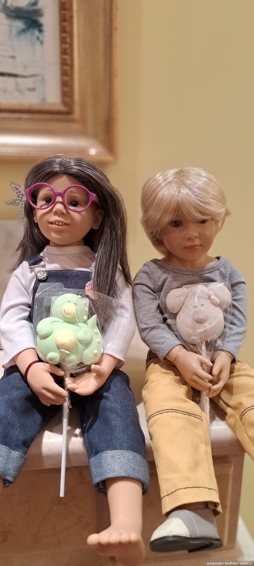 Тихо поиграли) — Куклы Gotz (Готц): Ханна (фото 7)