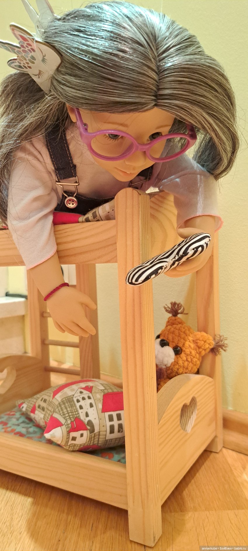 Тихо поиграли) — Куклы Gotz (Готц): Ханна (фото 3)