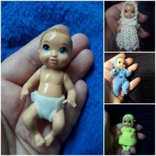 Маленький пупсик.