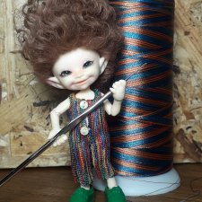 Цветное вязание.