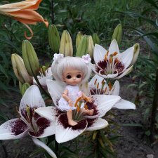 Дюймовочка.