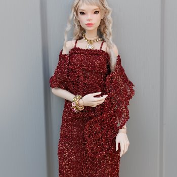 Вечернее с люриксом