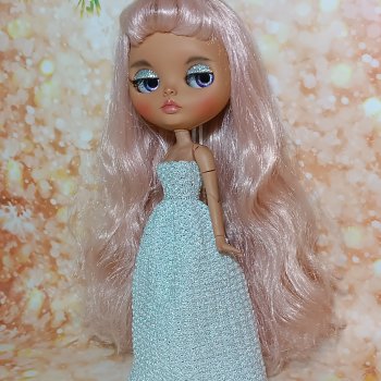 Платье в пол для Блайз.