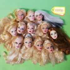 Головы коллекционных Барби