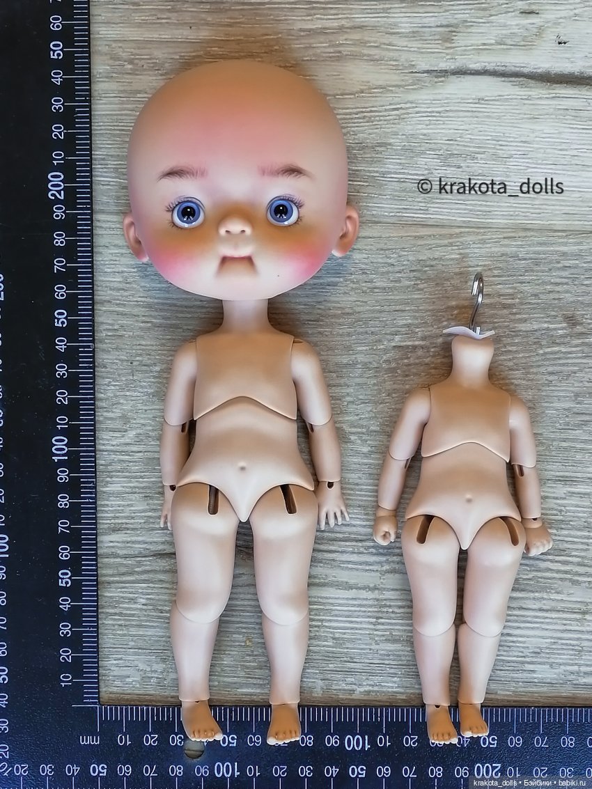 Qbaby в сравнении с другими куклами (фото 5)