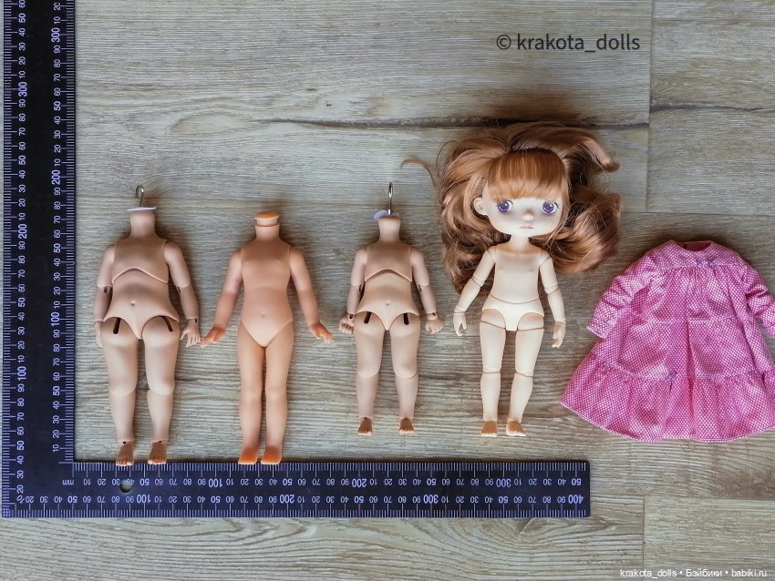 Qbaby в сравнении с другими куклами