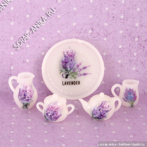 чайная посуда кукольная, кукольная посуда