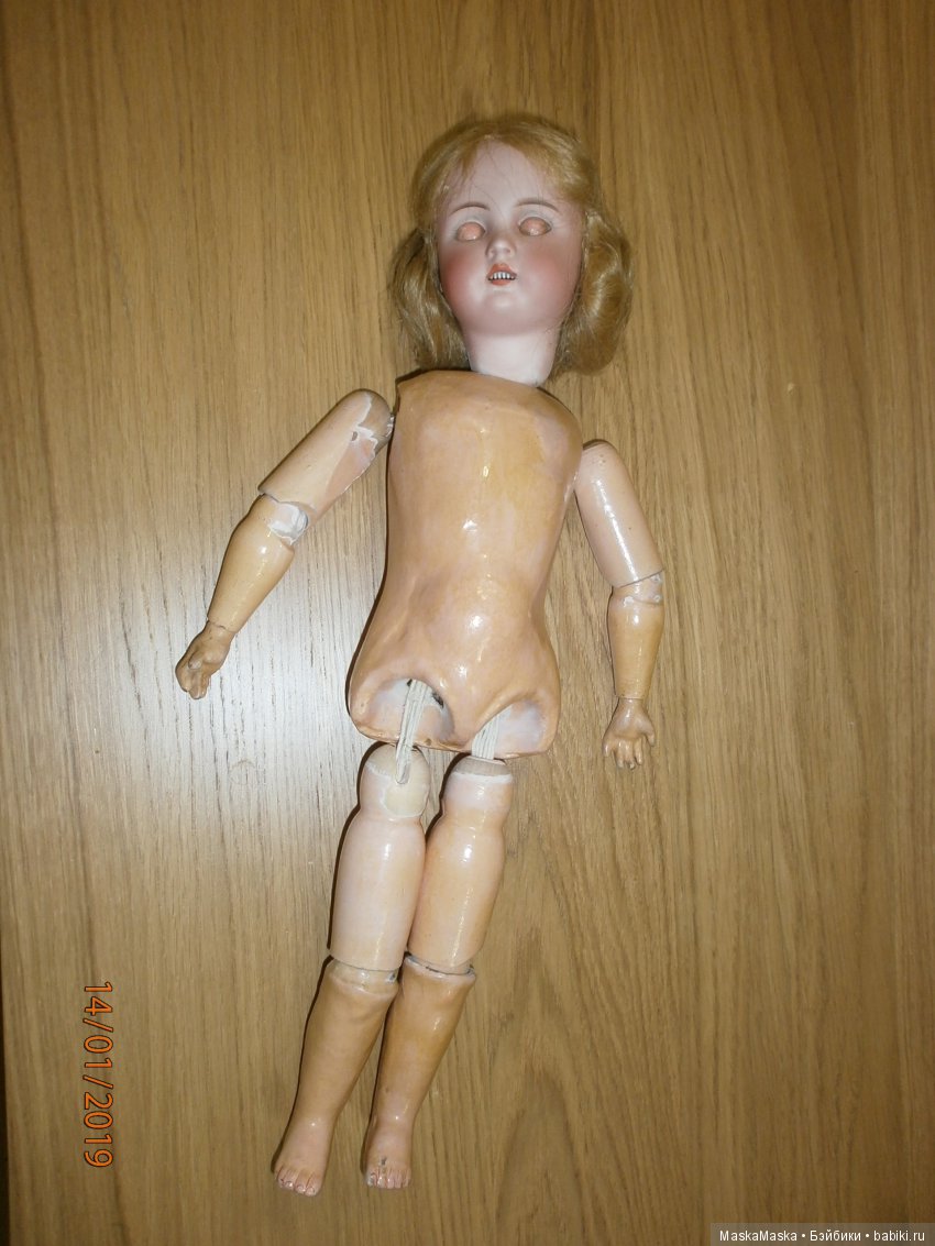 Кукла Кася — Редкие антикварные куклы и реплики: воск