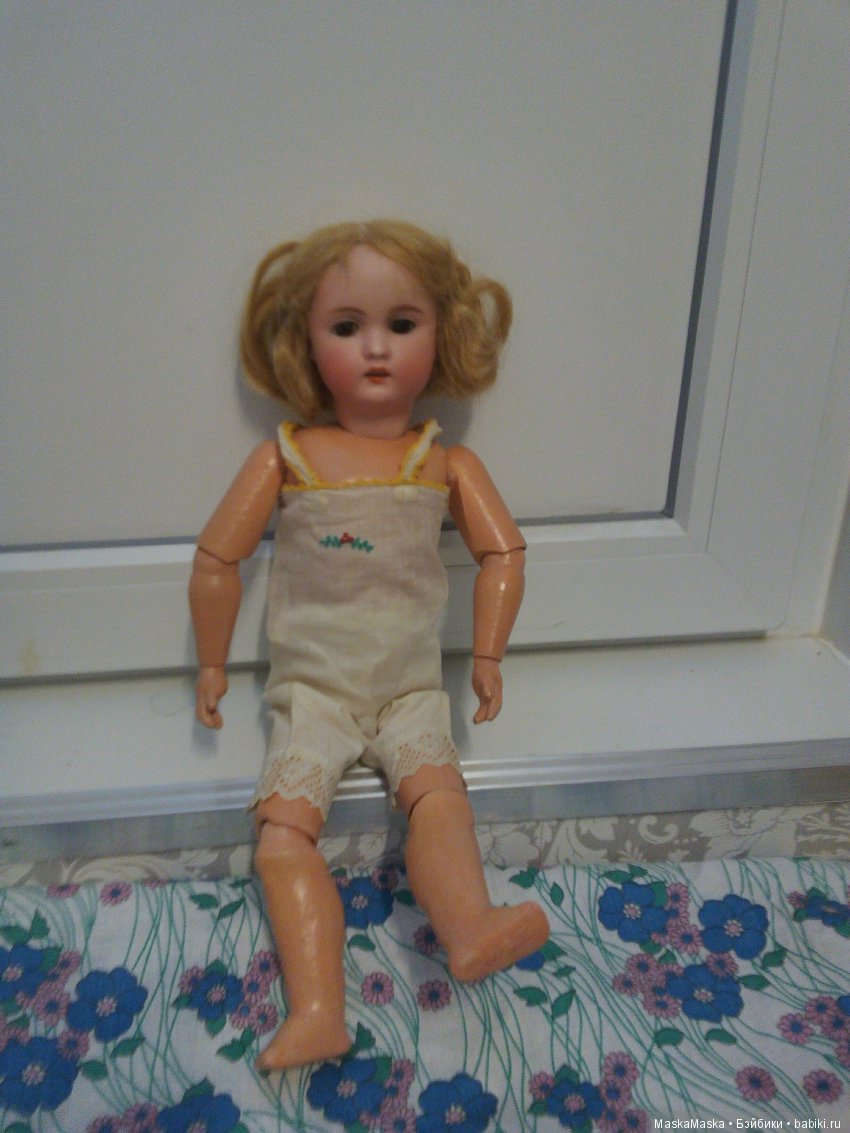 Кукла Кася — Редкие антикварные куклы и реплики: воск (фото 4)