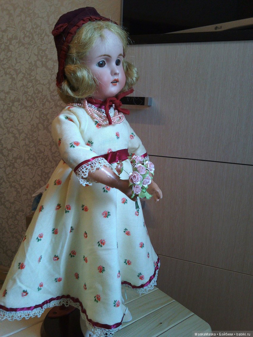 Кукла Кася — Редкие антикварные куклы и реплики: воск (фото 9)