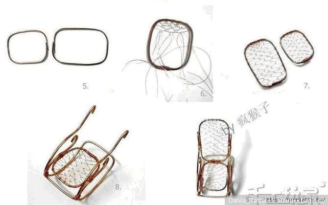 Кресло-качалка без затей — Мебель для кукол и домиков: фото (фото 3)