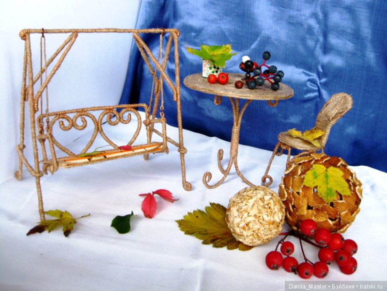 Садовые качели. Не крылатые