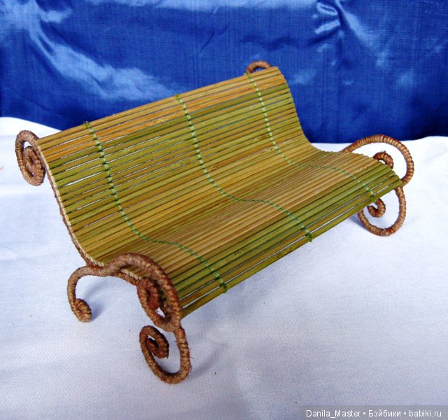 Очень простая лавочка — Мебель для кукол и домиков: фото (фото 2)