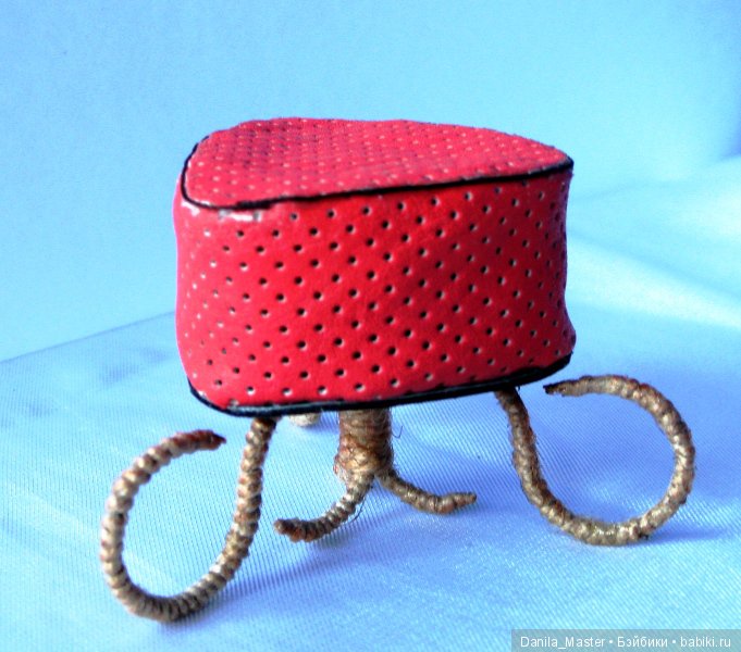 Коралловый гарнитур — Мебель для кукол и домиков: фото (фото 10)