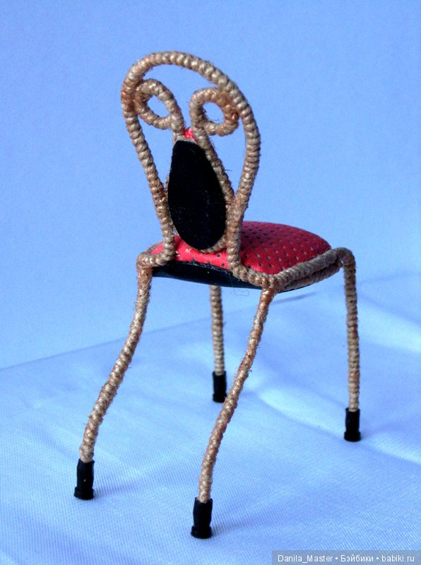 Коралловый гарнитур — Мебель для кукол и домиков: фото (фото 8)