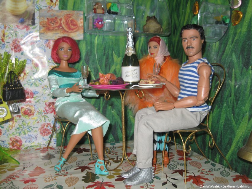 Стол и стулья из проволоки с фотографиями процесса. Часть1. Стол