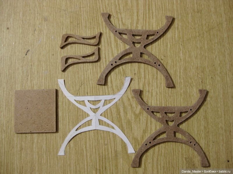 Туалетный столик и стул. Процесс с фотографиями