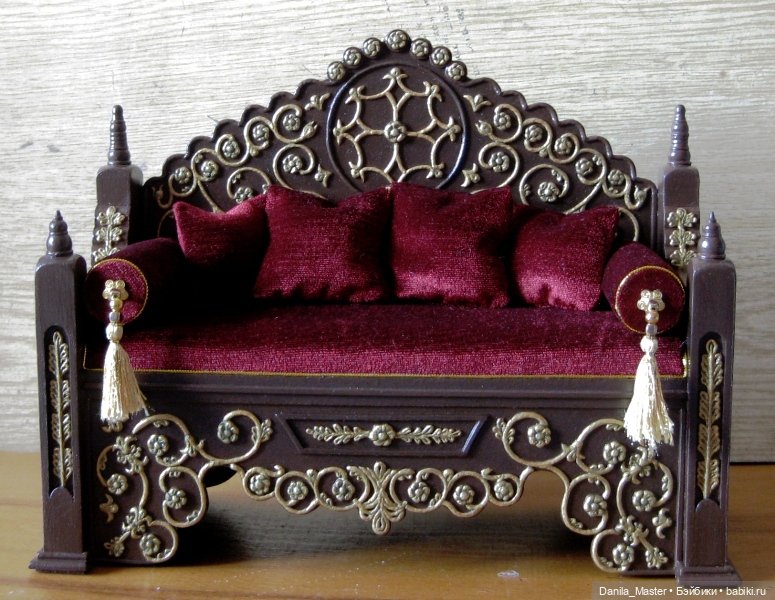 Трон султана - процесс с фотографиями