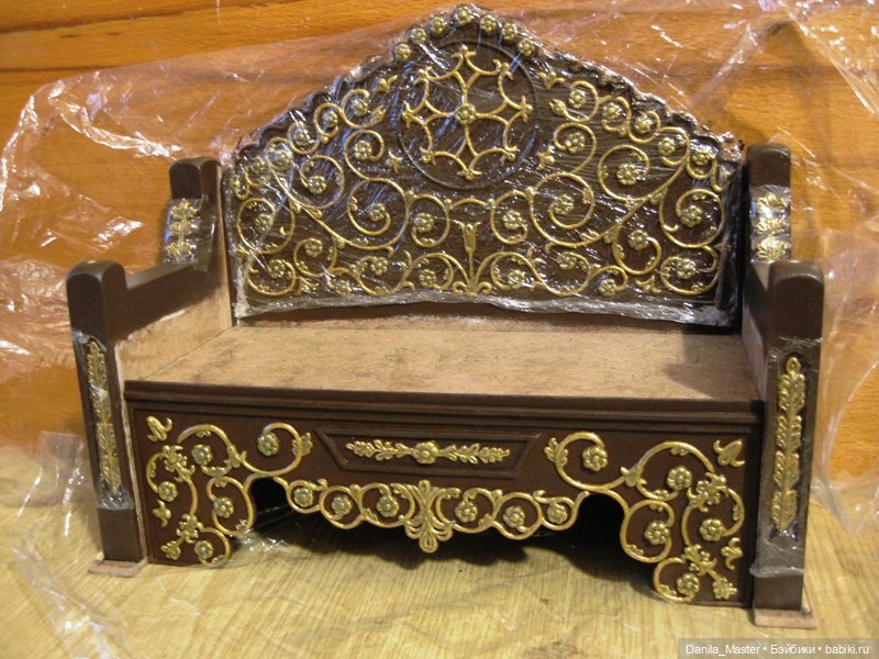 Трон султана - процесс с фотографиями