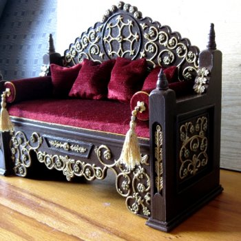 Трон султана - процесс с фотографиями