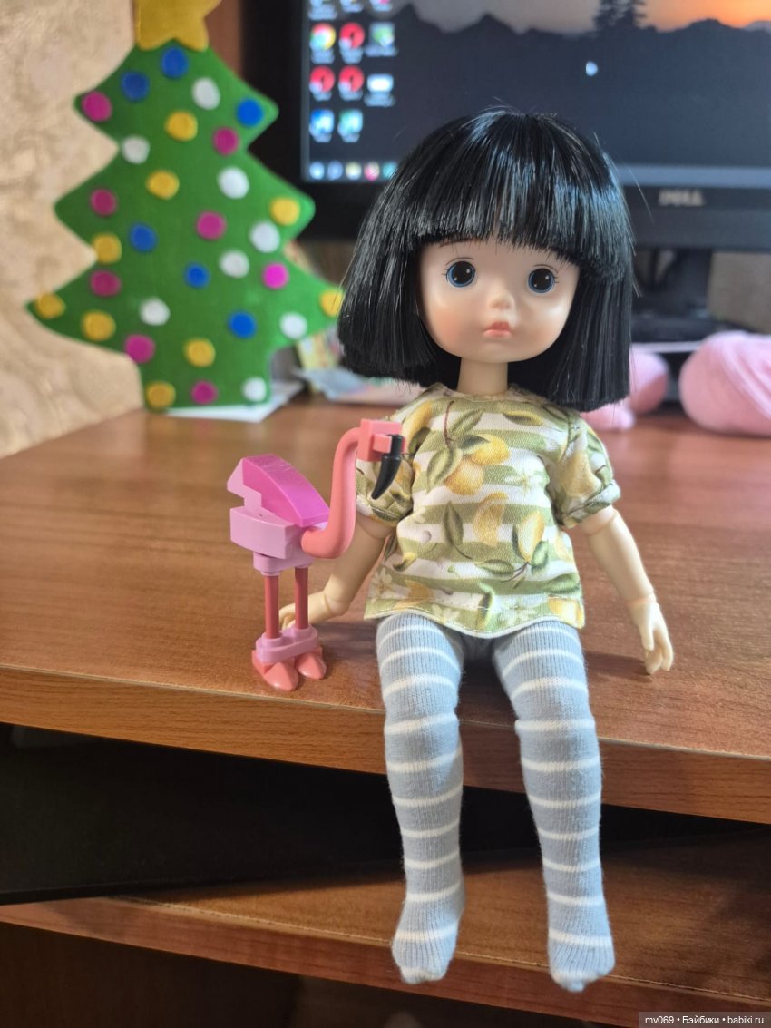 Как мы делали елочку — Азиатские виниловые куклы (разное): Китай (фото 6)