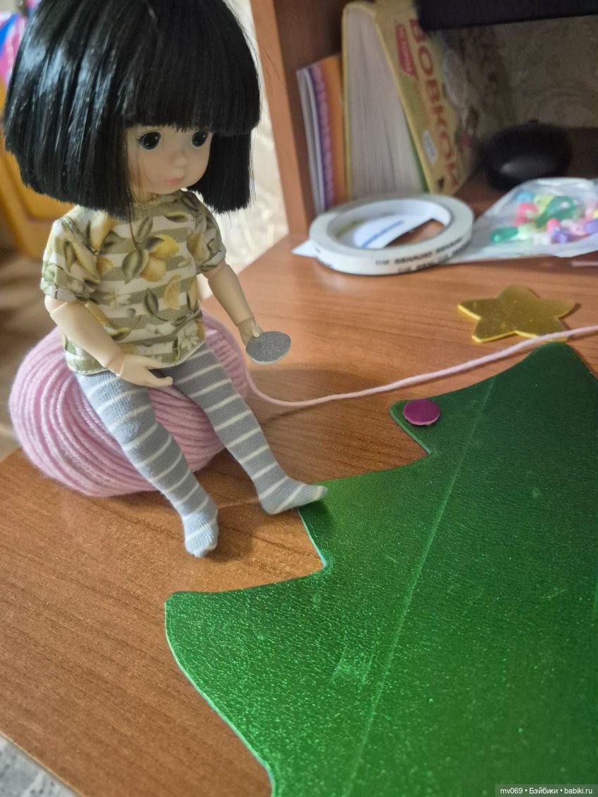 Как мы делали елочку — Азиатские виниловые куклы (разное): Китай (фото 4)