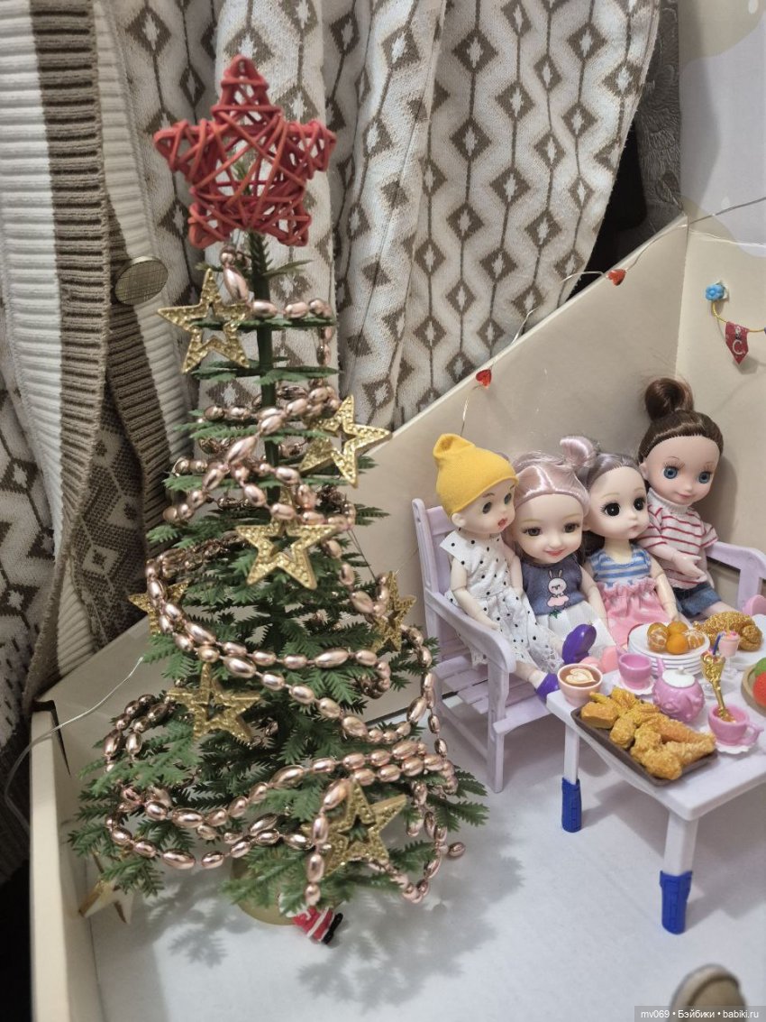 С Новым годом — Куклы с Алиэкспресс (Aliexpress): Китайские шарнирные (фото 4)