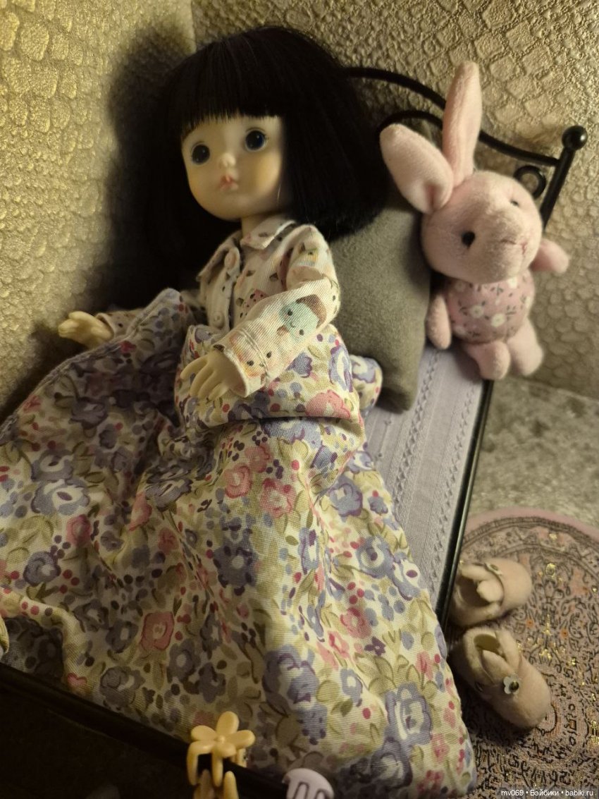 Пижамка и тапочки — Азиатские виниловые куклы (разное): Китай (фото 8)