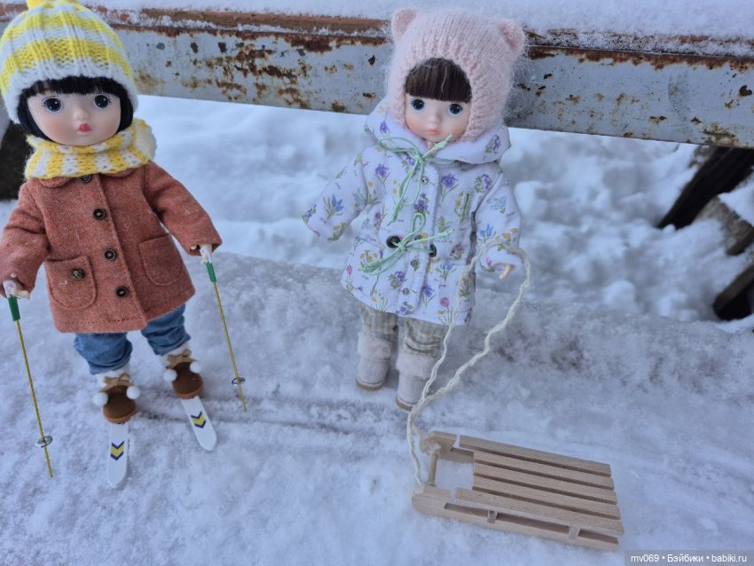 Зимняя прогулка — Азиатские виниловые куклы (разное): Китай (фото 8)
