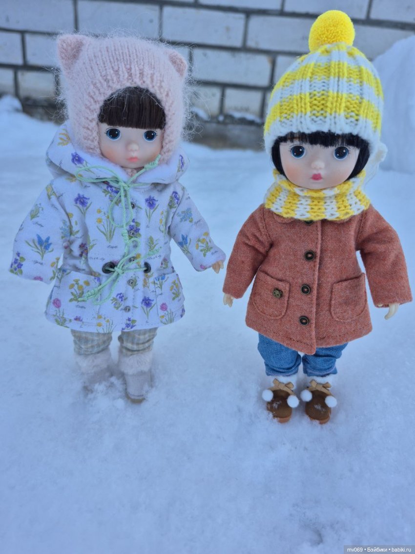 Зимняя прогулка — Азиатские виниловые куклы (разное): Китай