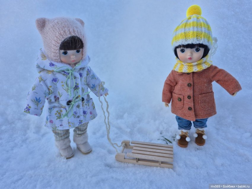Зимняя прогулка — Азиатские виниловые куклы (разное): Китай (фото 2)